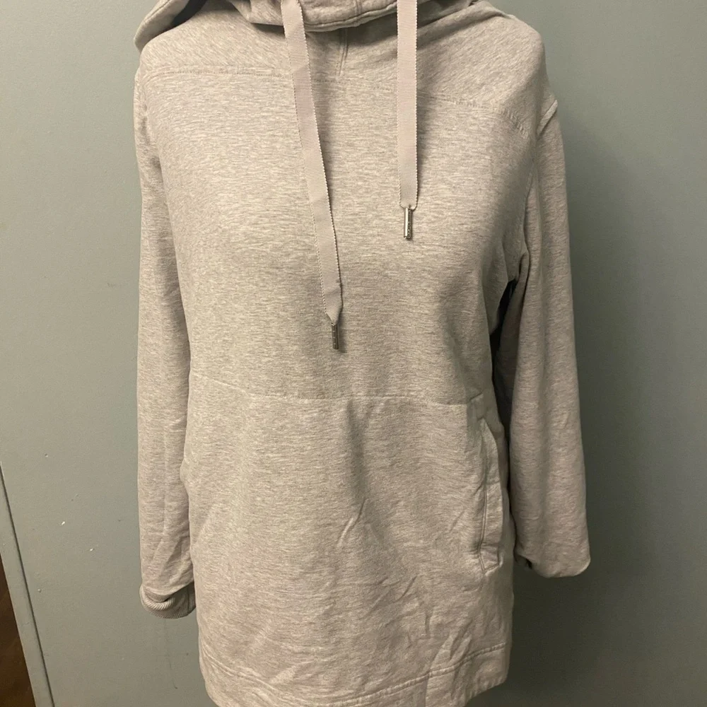 Lululemon Split Pullover Heathered grey hoodie - Picture 9 of 12